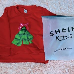 4Y Girls Holiday Sweatshirt